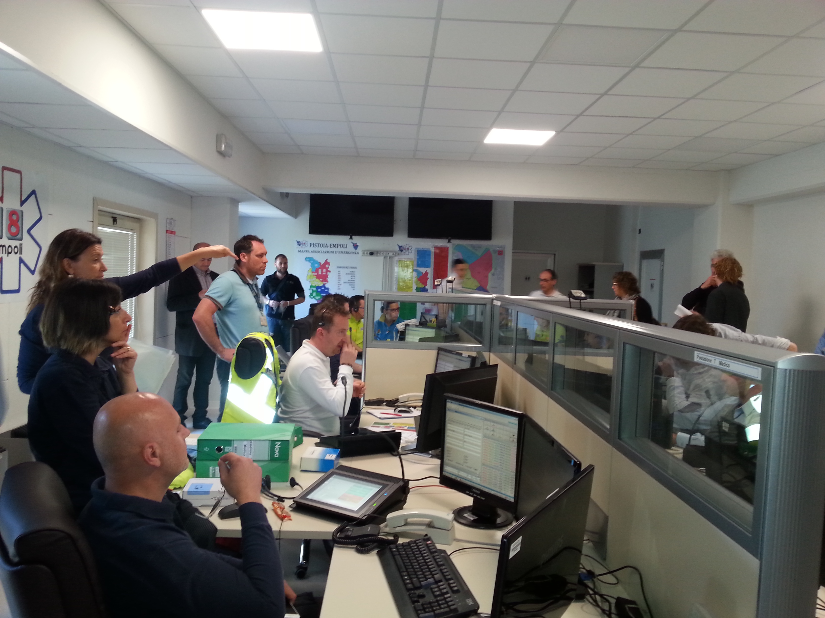 Immagine Protezione civile, il 118 di Pistoia-Empoli centrale per il coordinamento nazionale soccorsi